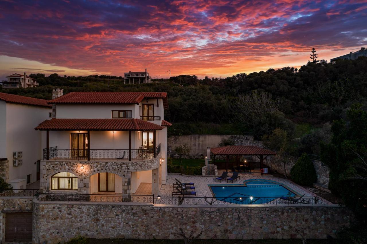 Вилла Eleftheria Private Pool/garden/view/3bdrms/3.5bthrms *